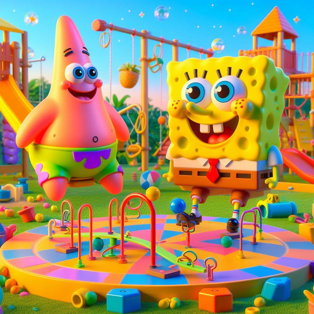 عکس باب اسفنجی و پاتریک گوگولی