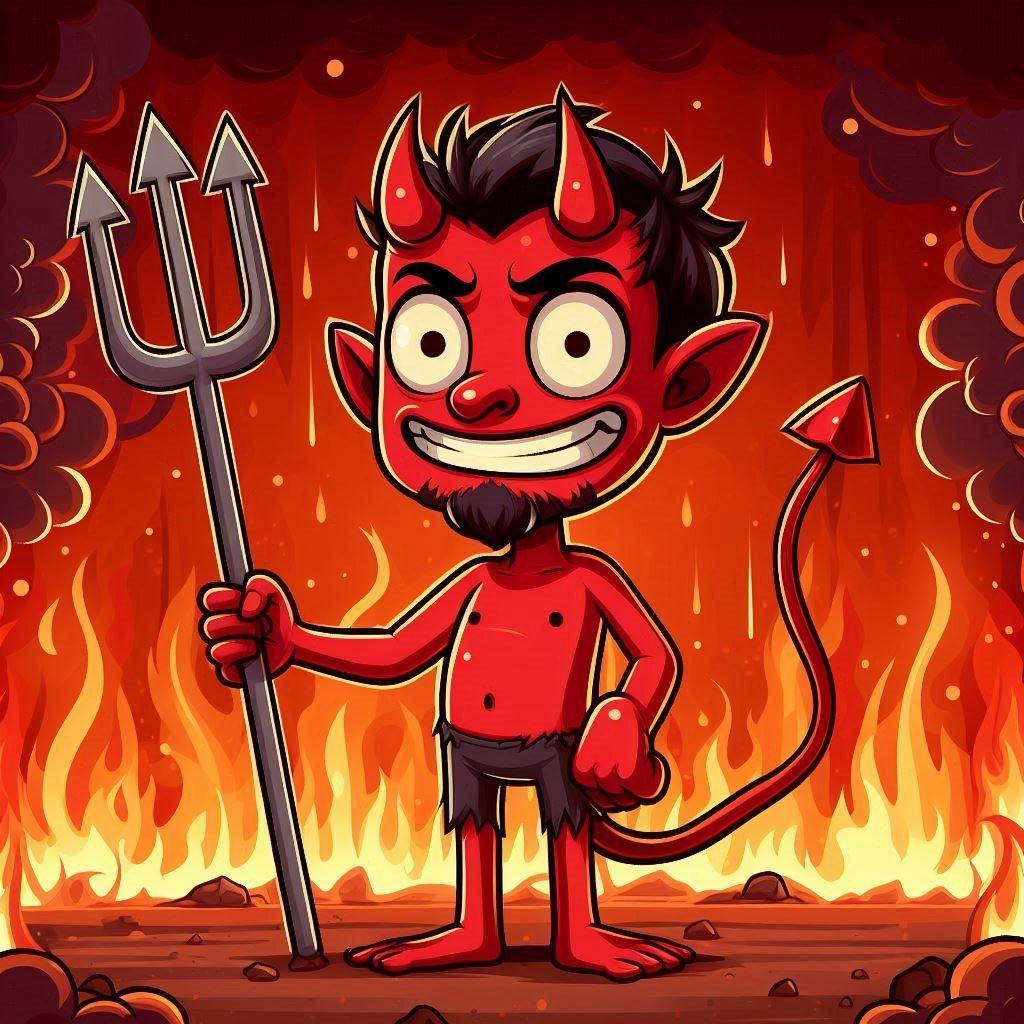 عکس جهنم برای کودکان