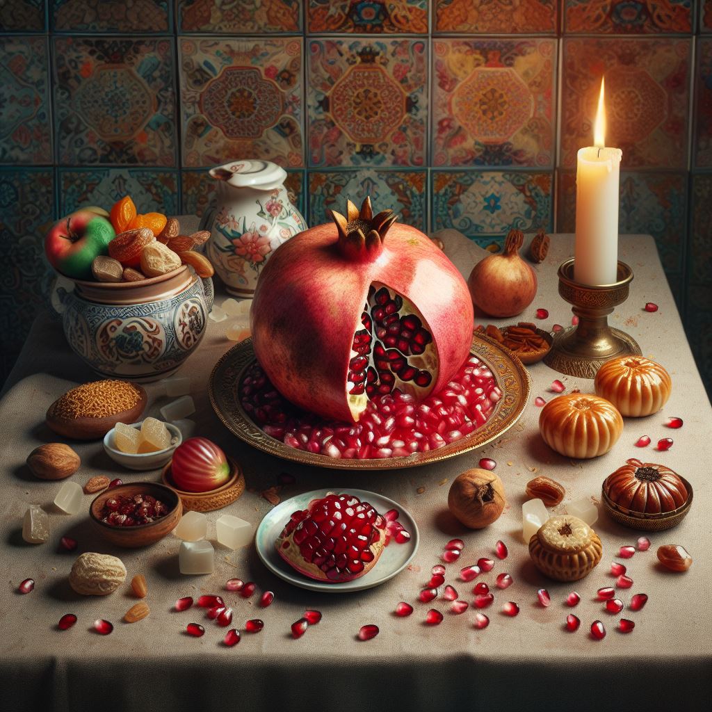 ایده های سفره شب یلدا