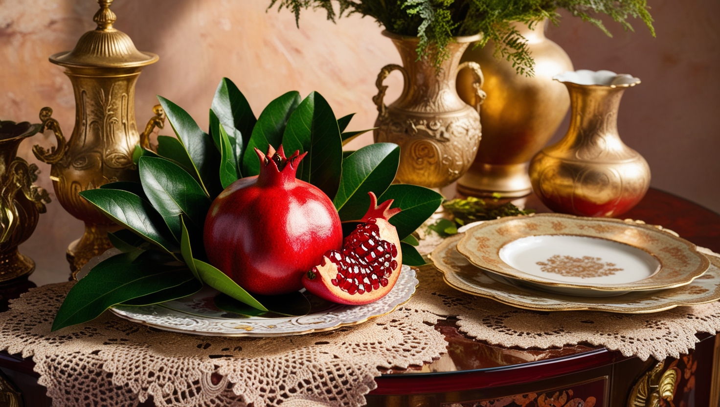 عکس انار برای شب یلدا