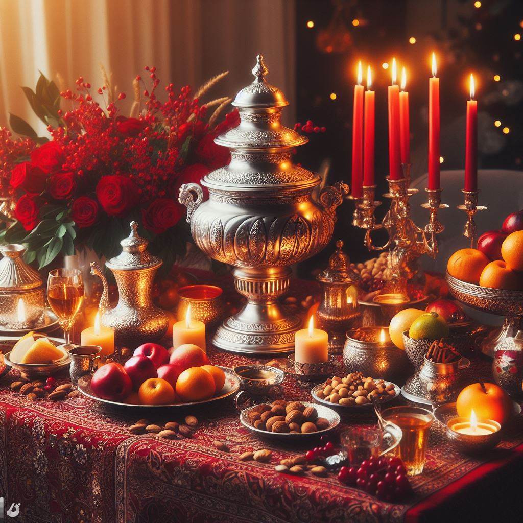 ایده های سفره شب یلدا