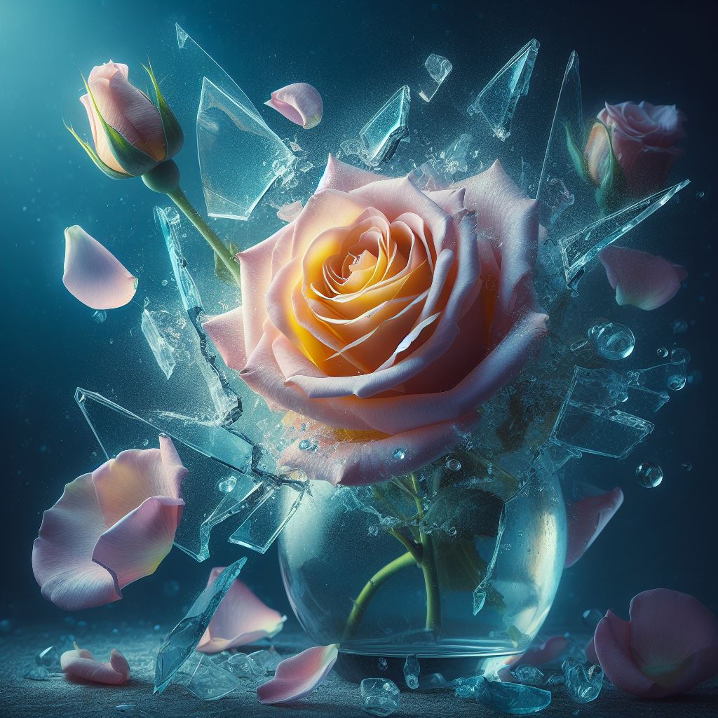 عکس گل غمگین