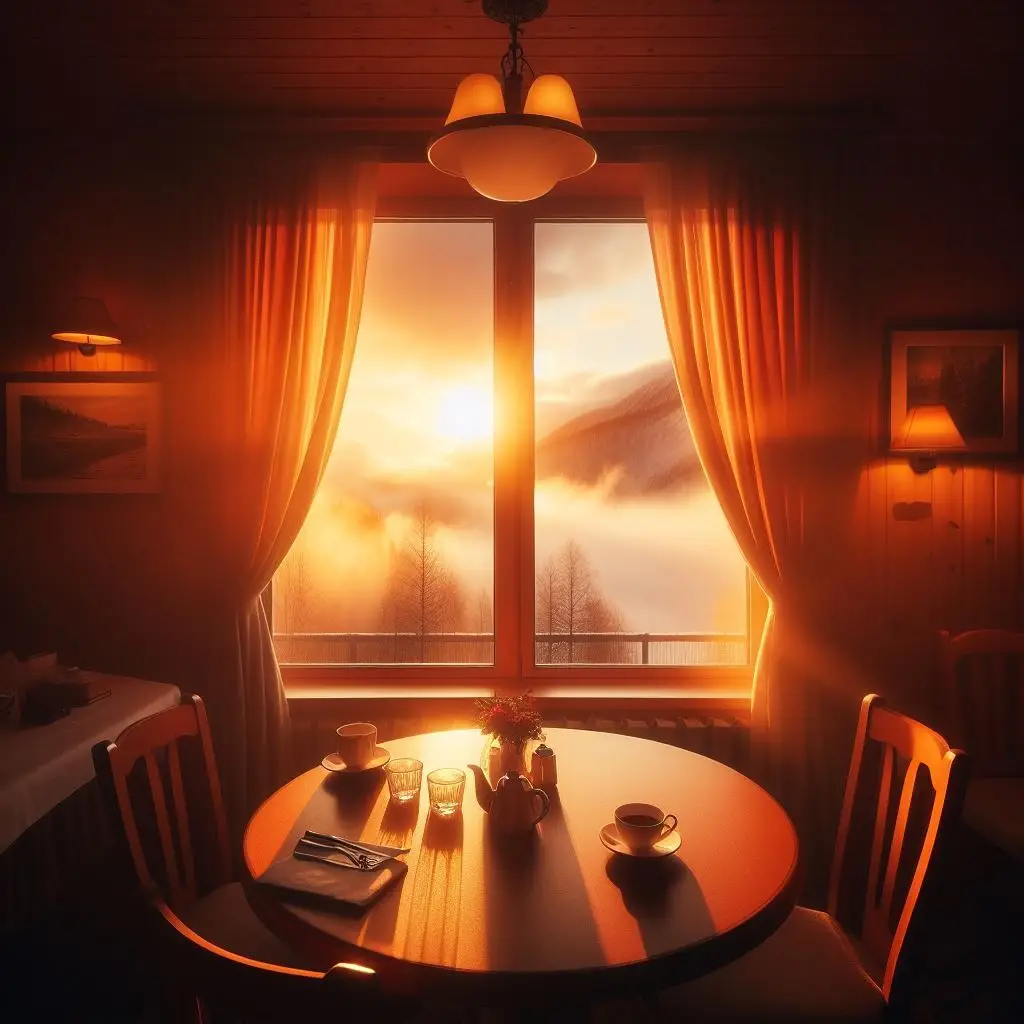 عکس طلوع خورشید صبح