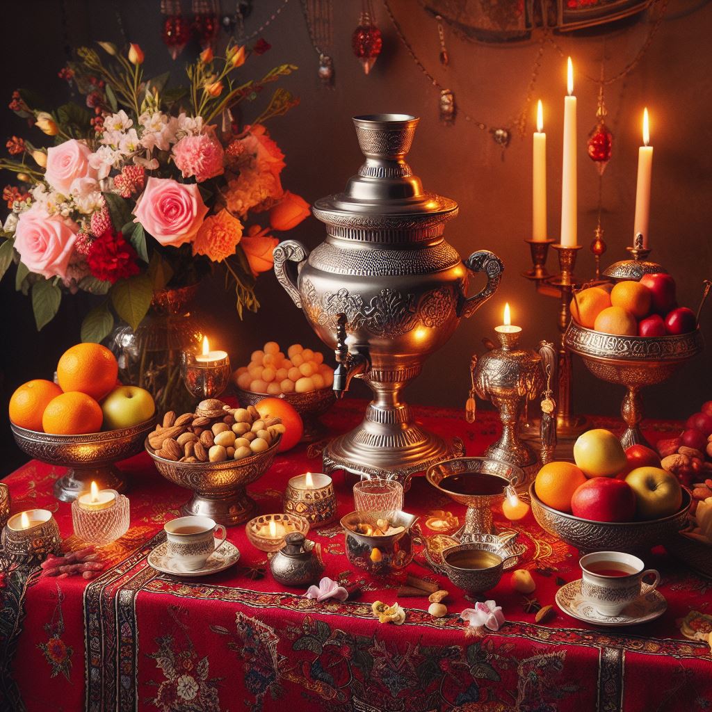 ایده های سفره شب یلدا