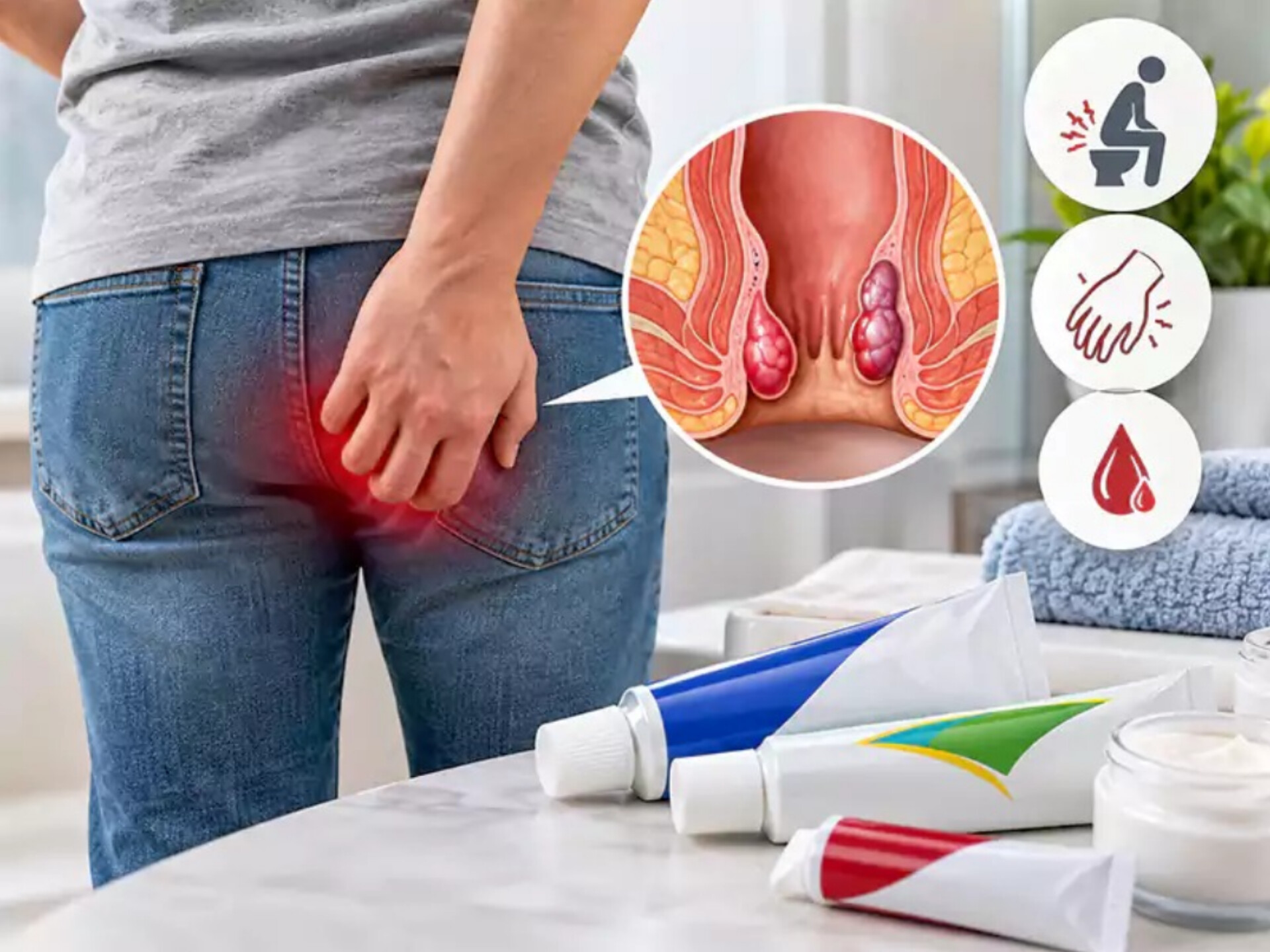 خارش و علائم هموروئید را چگونه کنترل کنیم؟ راهنمای انتخاب پمادهای موضعی