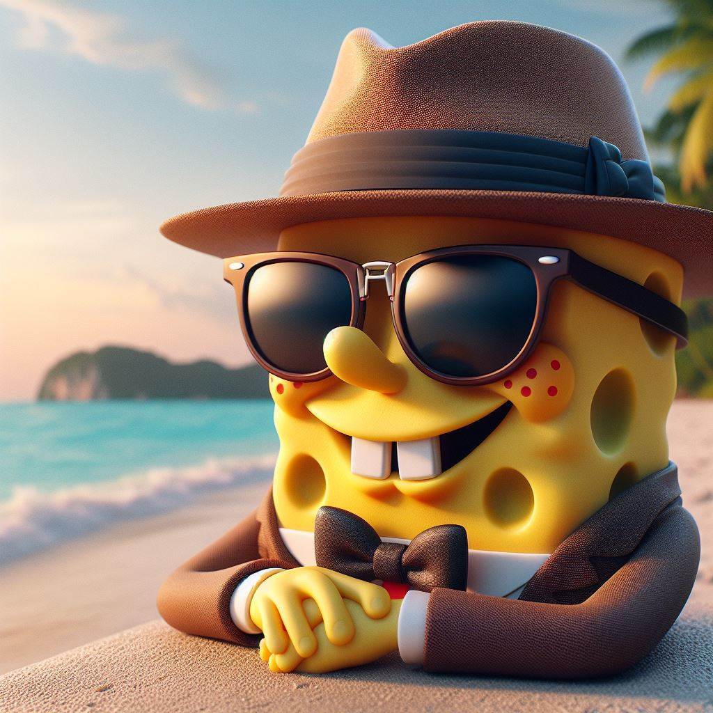 عکس باب اسفنجی جدید