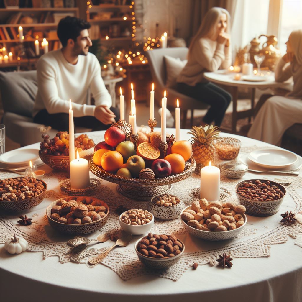 ایده های سفره شب یلدا