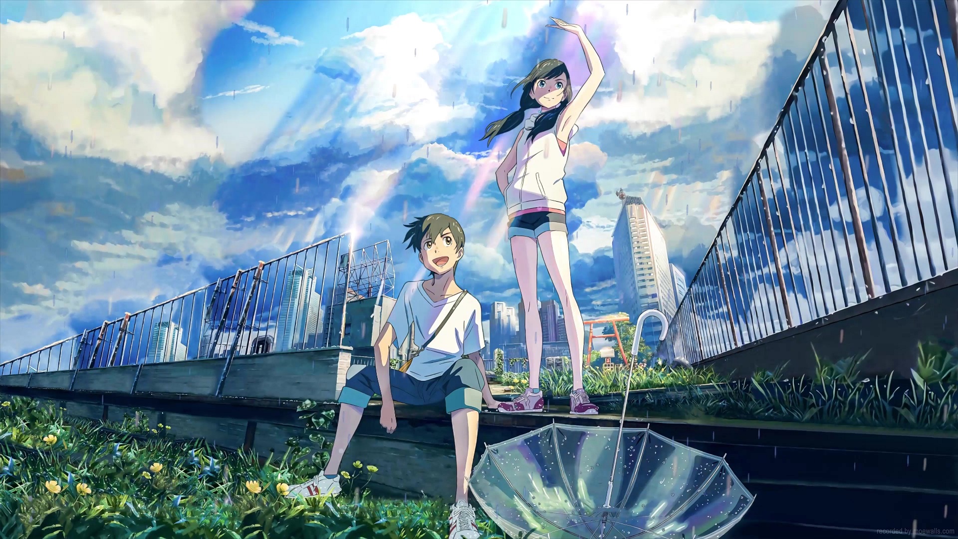 معرفی انیمه عاشقانه تینیجری فرزند آب و هوا