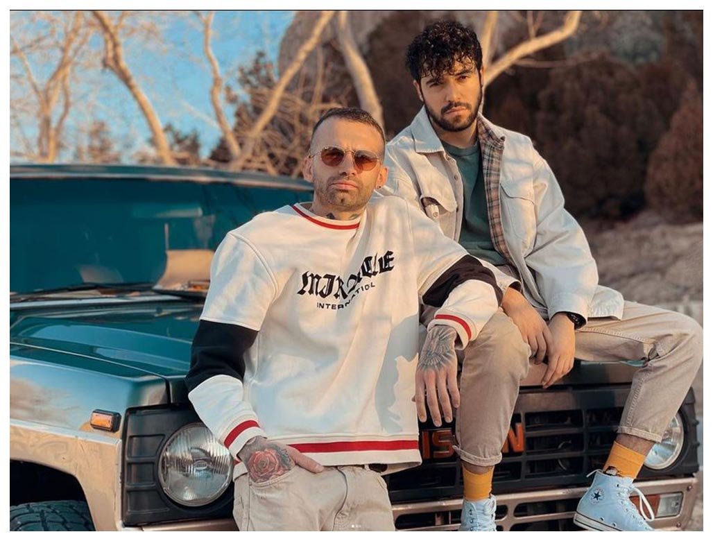 عکس شروین حاجی پور و امیر خلوت خواننده رپ