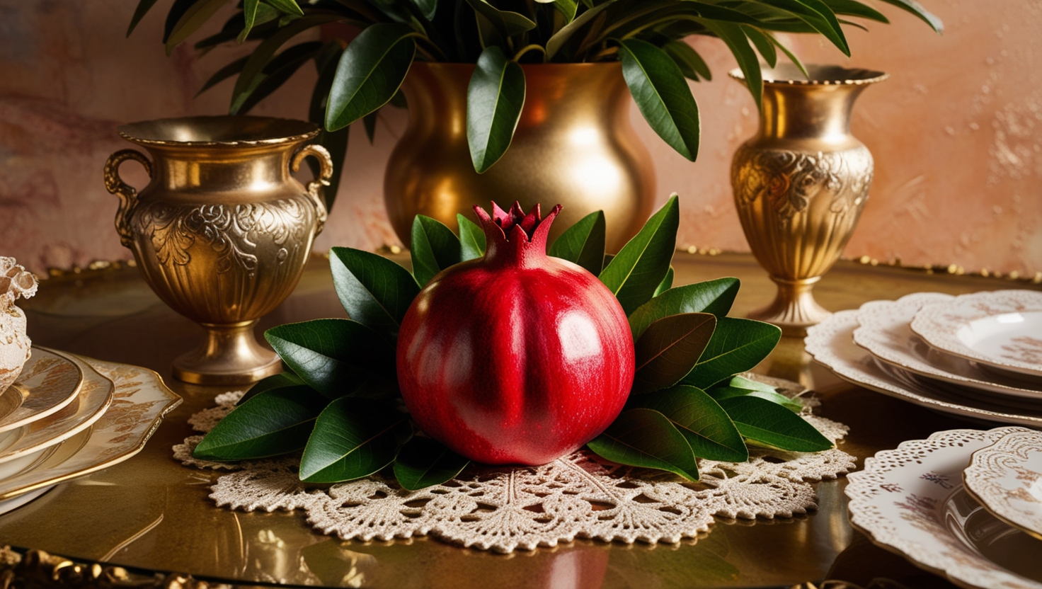 عکس انار برای شب یلدا