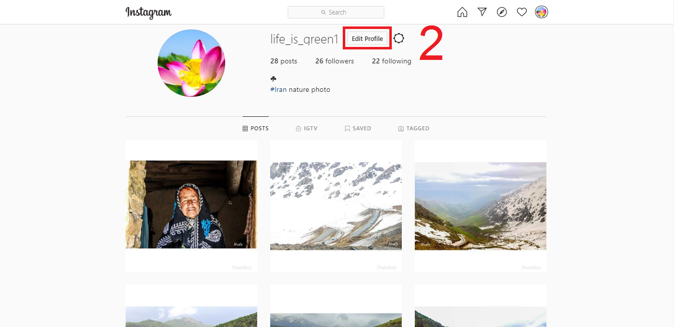 آموزش غیر فعال کردن اکانت اینستاگرام