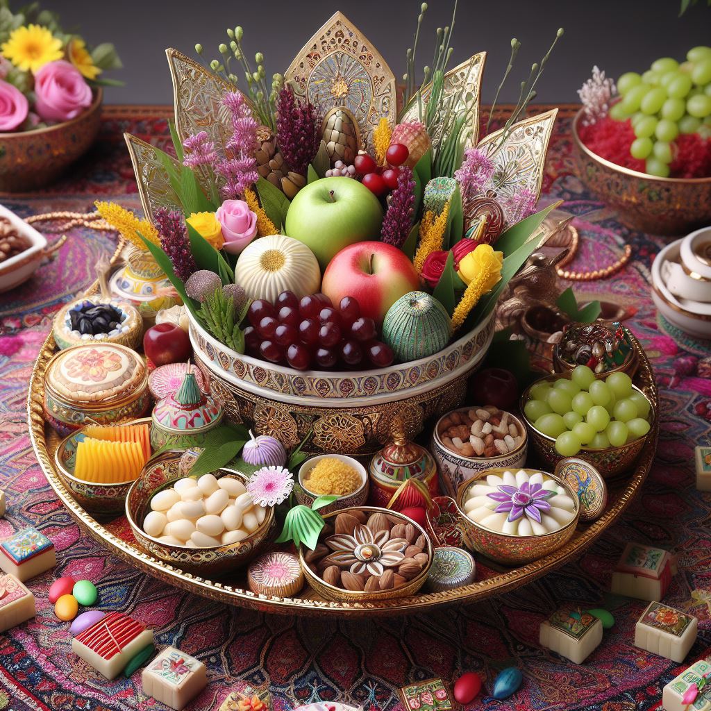 عکس سفره هفت سین جدید 1403