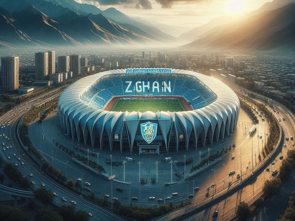 ورزشگاه اختصاصی ذوب آهن اصفهان با هوش مصنوعی