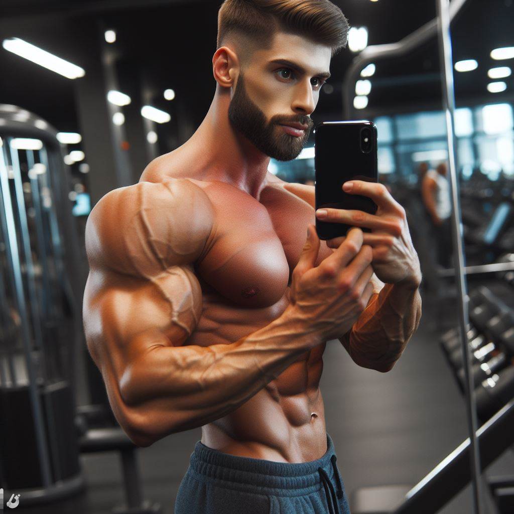 عکس پروفایل پسر بدنساز جذاب