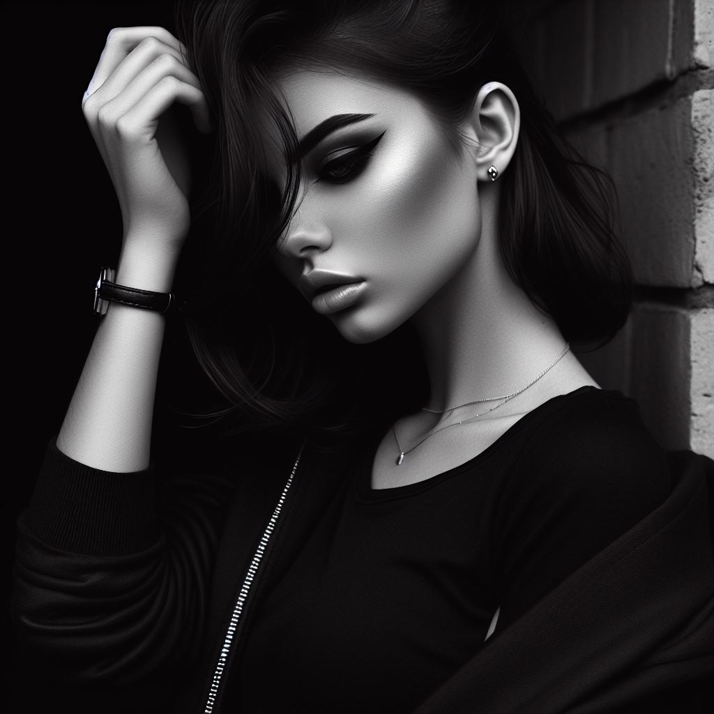 عکس پروفایل سیاه دخترانه