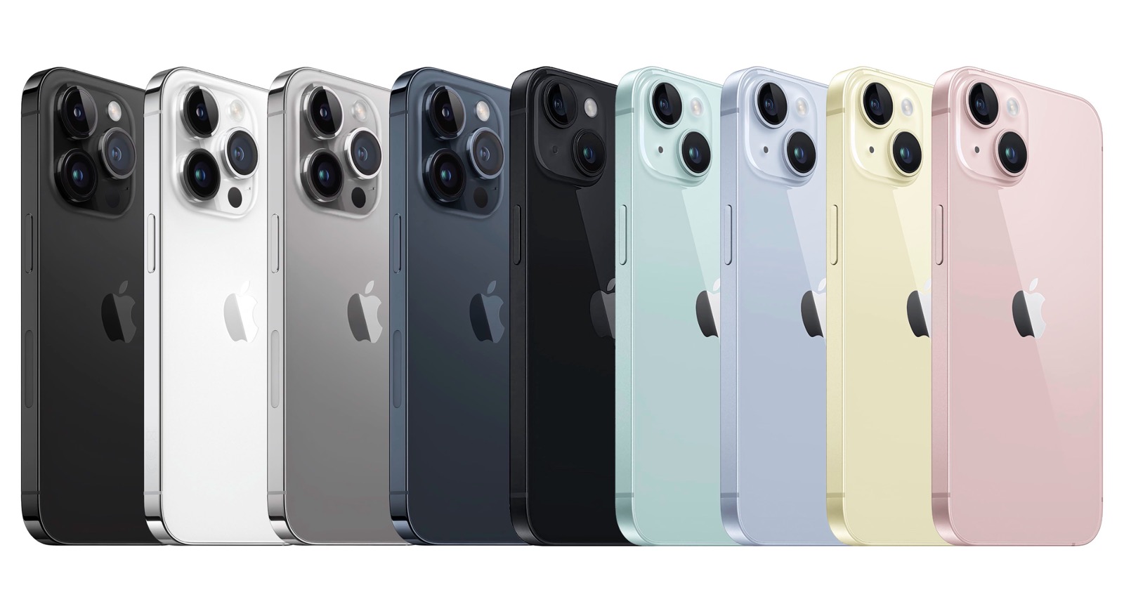 رنگ های آیفون 15 پرومکس