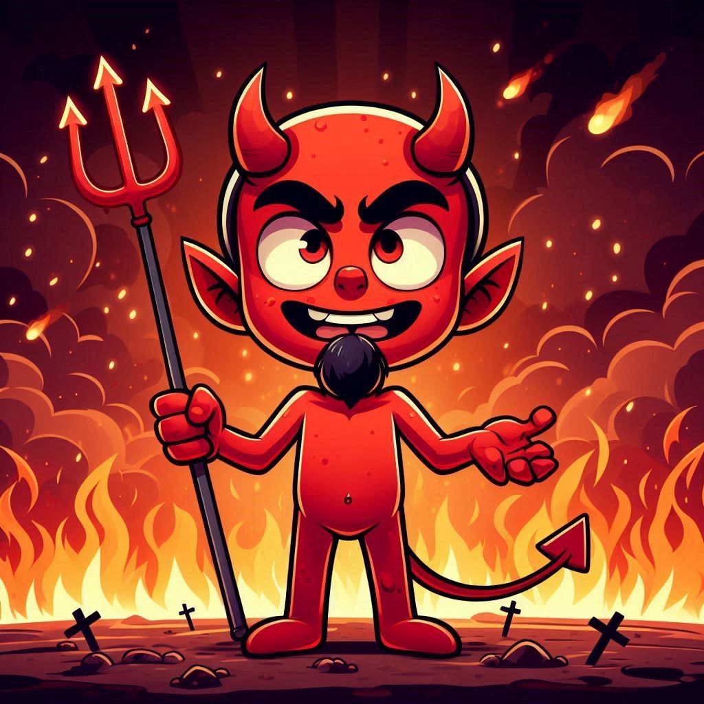 عکس جهنم برای کودکان