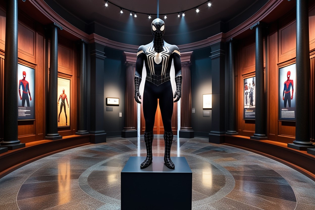 محل نگهداری لباس مرد عنکبوتی واقعی