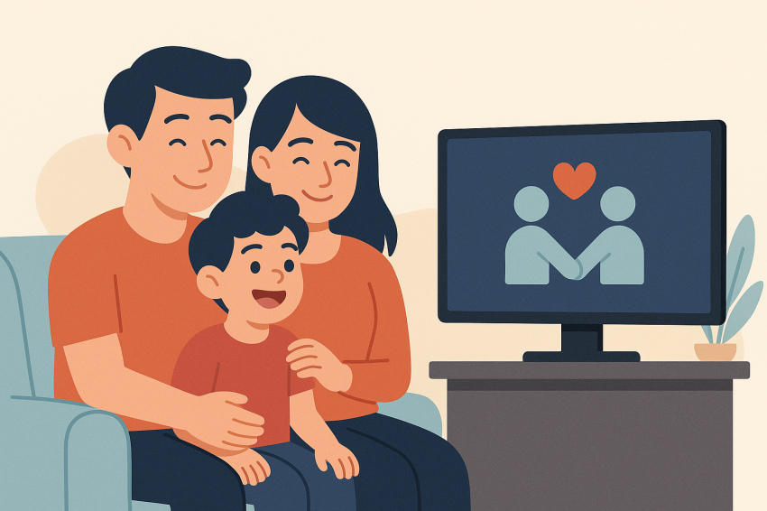 بهبود روابط با تماشای فیلم