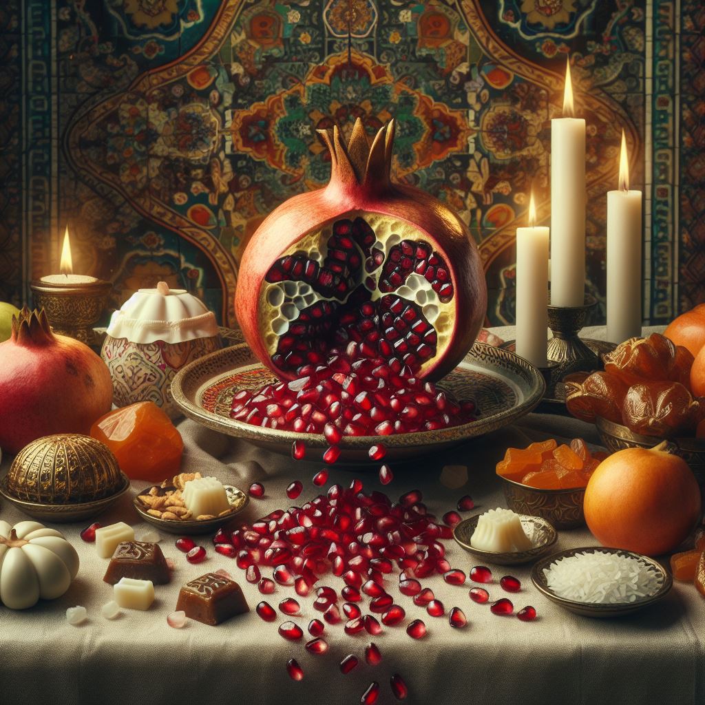 ایده های سفره شب یلدا