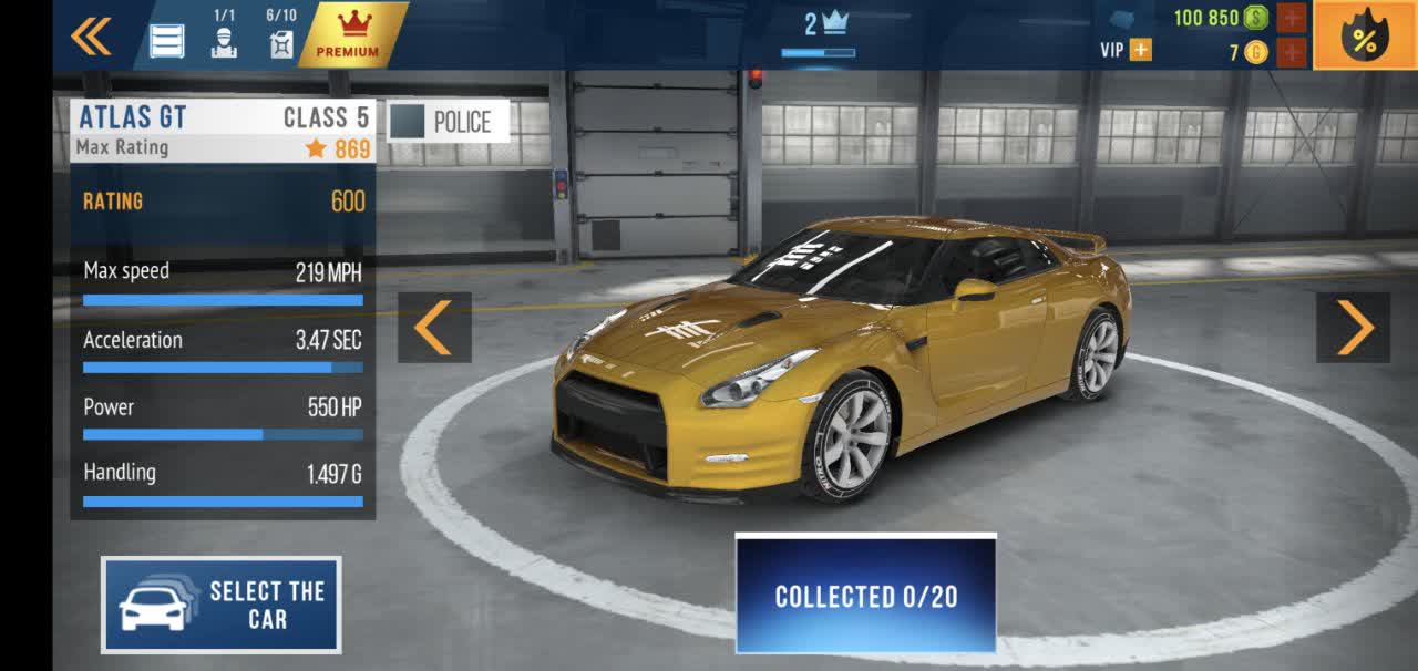 نیسان جی تی آر در بهترین بازی موبایلی ماشینی