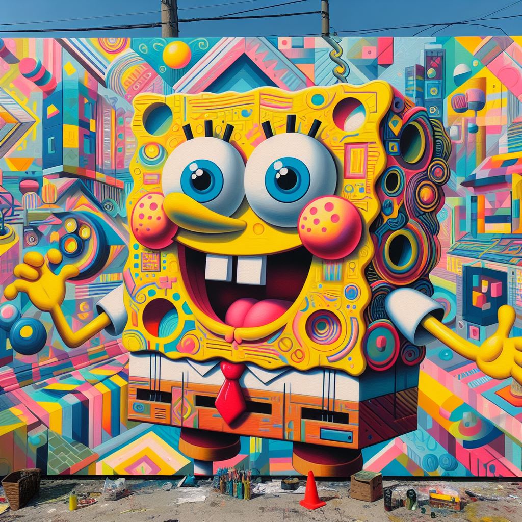 عکس باب اسفنجی جدید