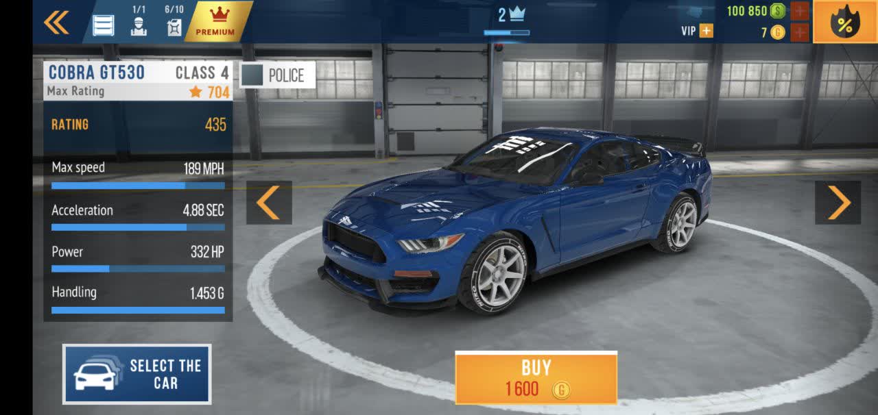 فورد ماستنگ در بازی کار ایکس ریسینگ