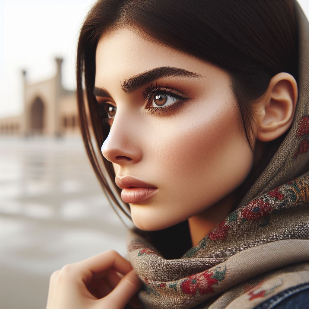 عکس واقعی دختر ایرانی برای پروفایل