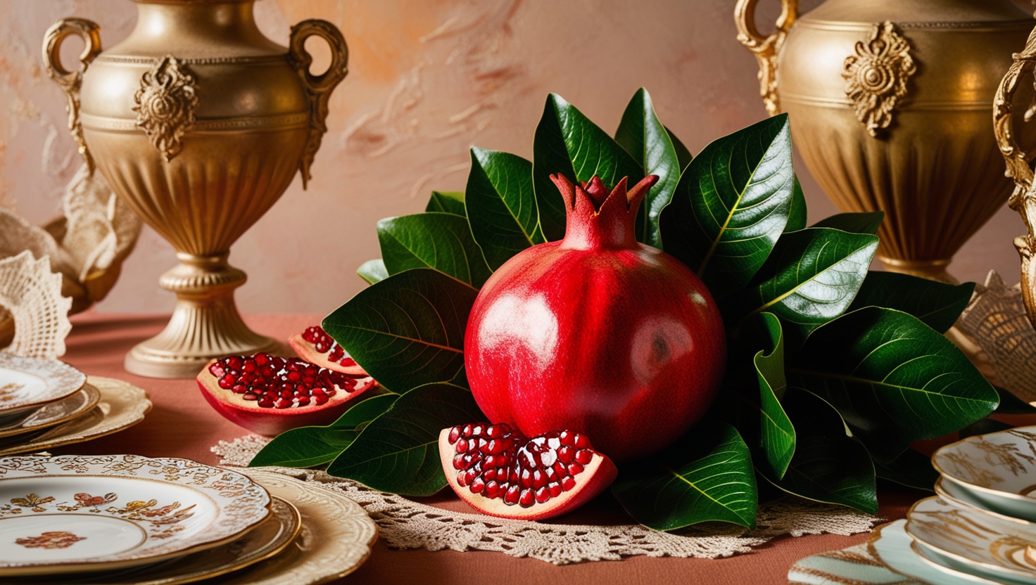 عکس انار برای شب یلدا