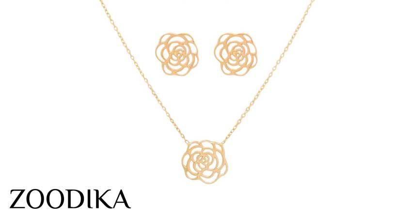 خرید ست گردنبند و گوشواره در زودیکا