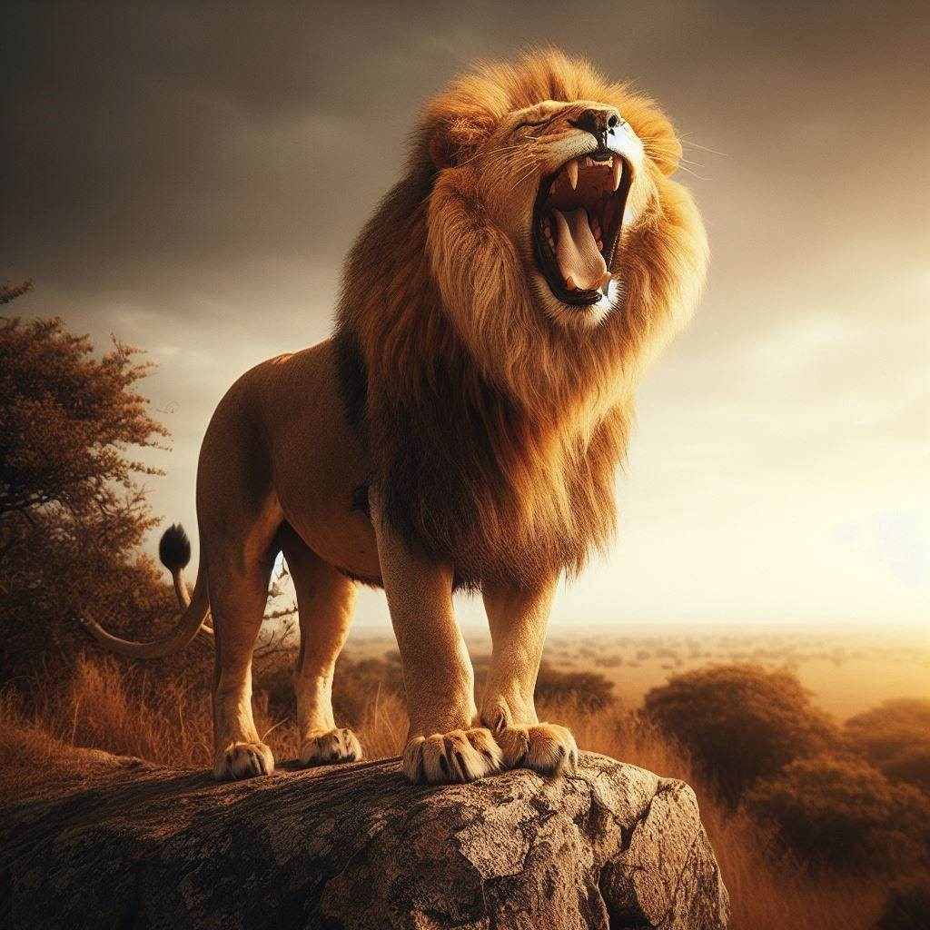 عکس شیر برای پروفایل