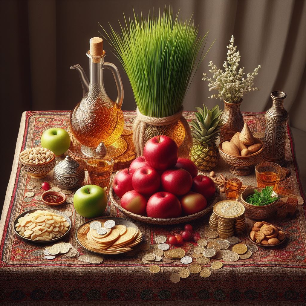 عکس سفره هفت سین فانتزی