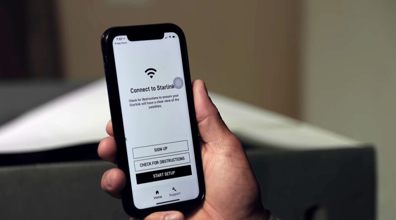 استفاده از اینترنت ماهواره ای استارلینک در موبایل از سال 2025