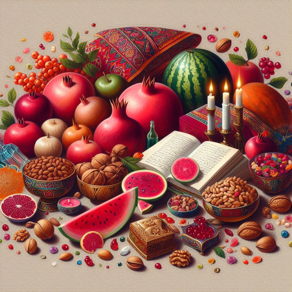 ایده های سفره شب یلدا