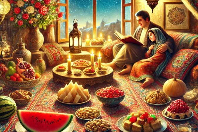 خلاصه فلسفه شب یلدا | شبی که تاریکی شکست میخورد