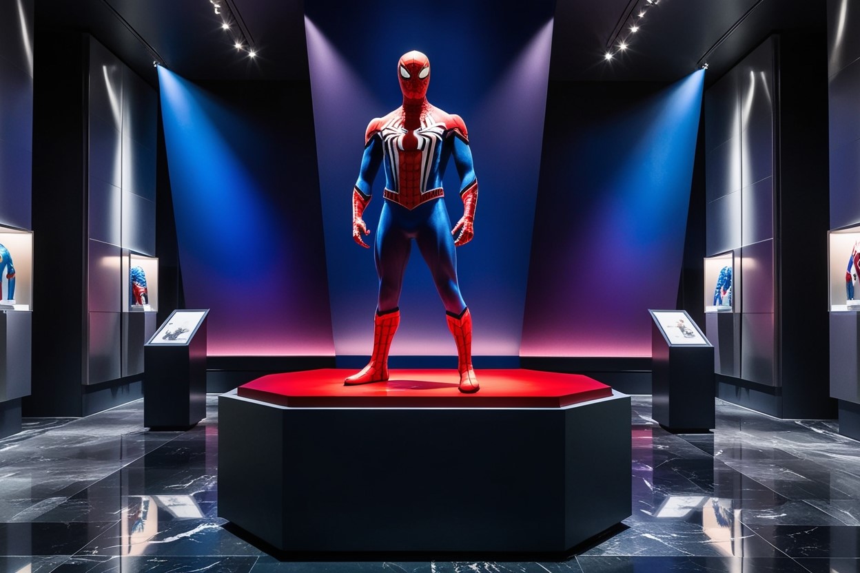 لباس مرد عنکبوتی واقعی کجاست؟