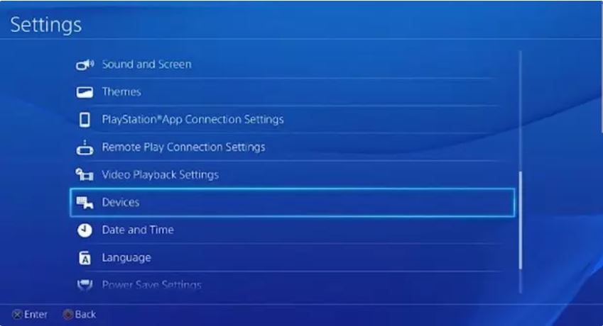 استفاده از موس و کیبورد در پی اس فور