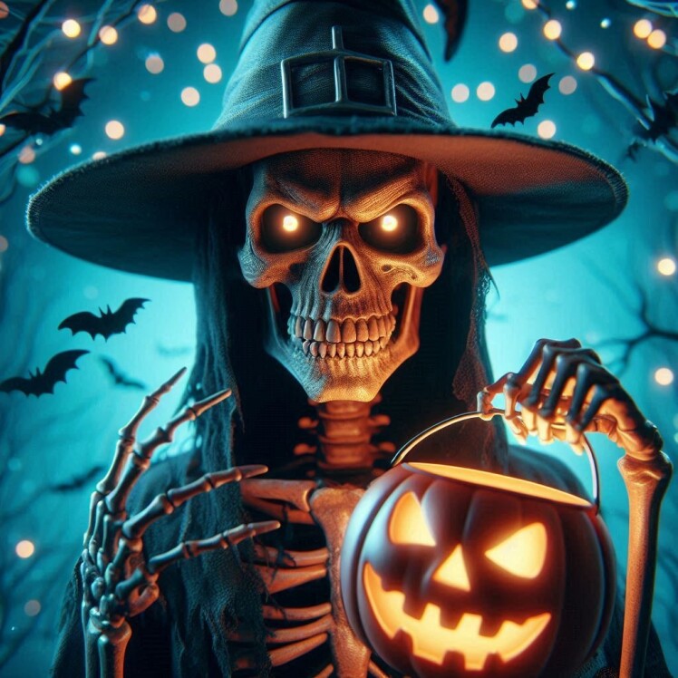 مجموعه عکس های کارتونی هالووین (ترسناک+کیوت و دخترانه)