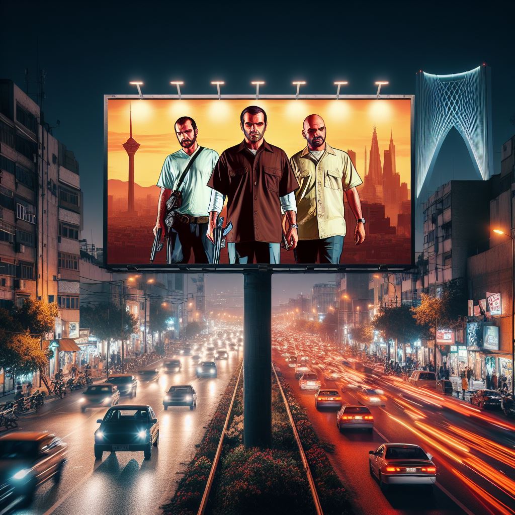 تبلیغات بیلبوردی جی تی ای در تهران