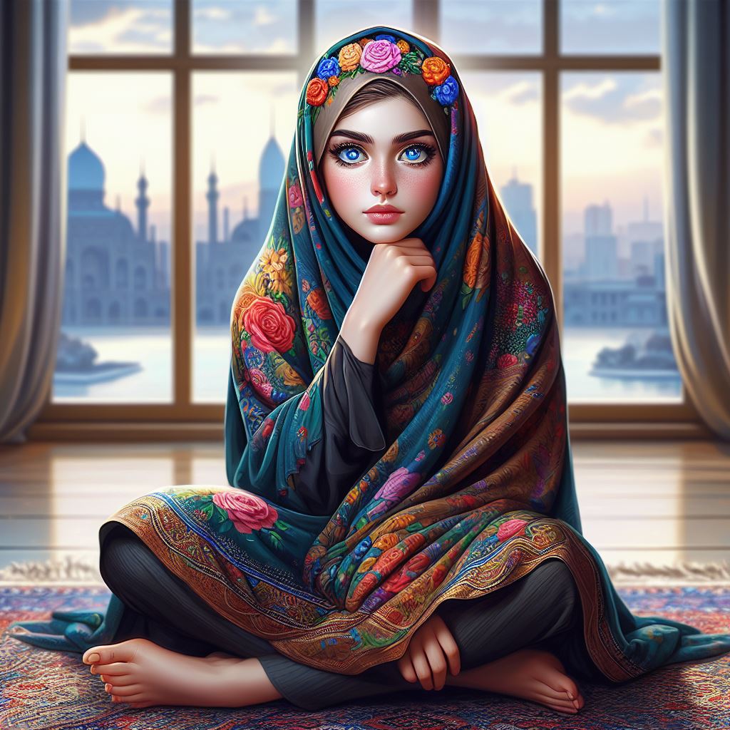 عکس دختر محجبه برای پروفایل