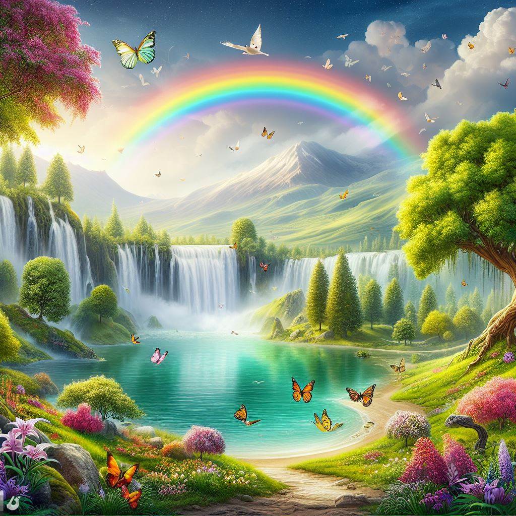 بهشت چه شکلی است؟