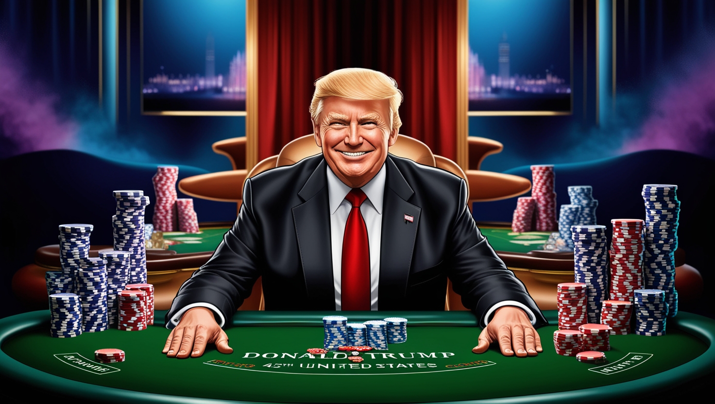 ترامپ قمار باز