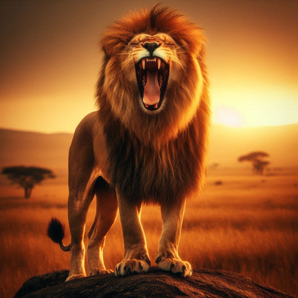 عکس شیر برای پروفایل