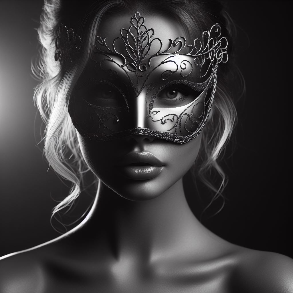 عکس پروفایل دختر سیاه سفید