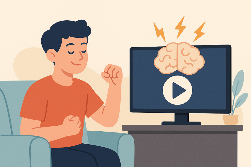 افزایش انگیزه با تماشای فیلم