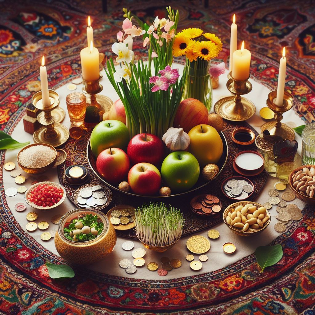 سفره هفت سین سنتی