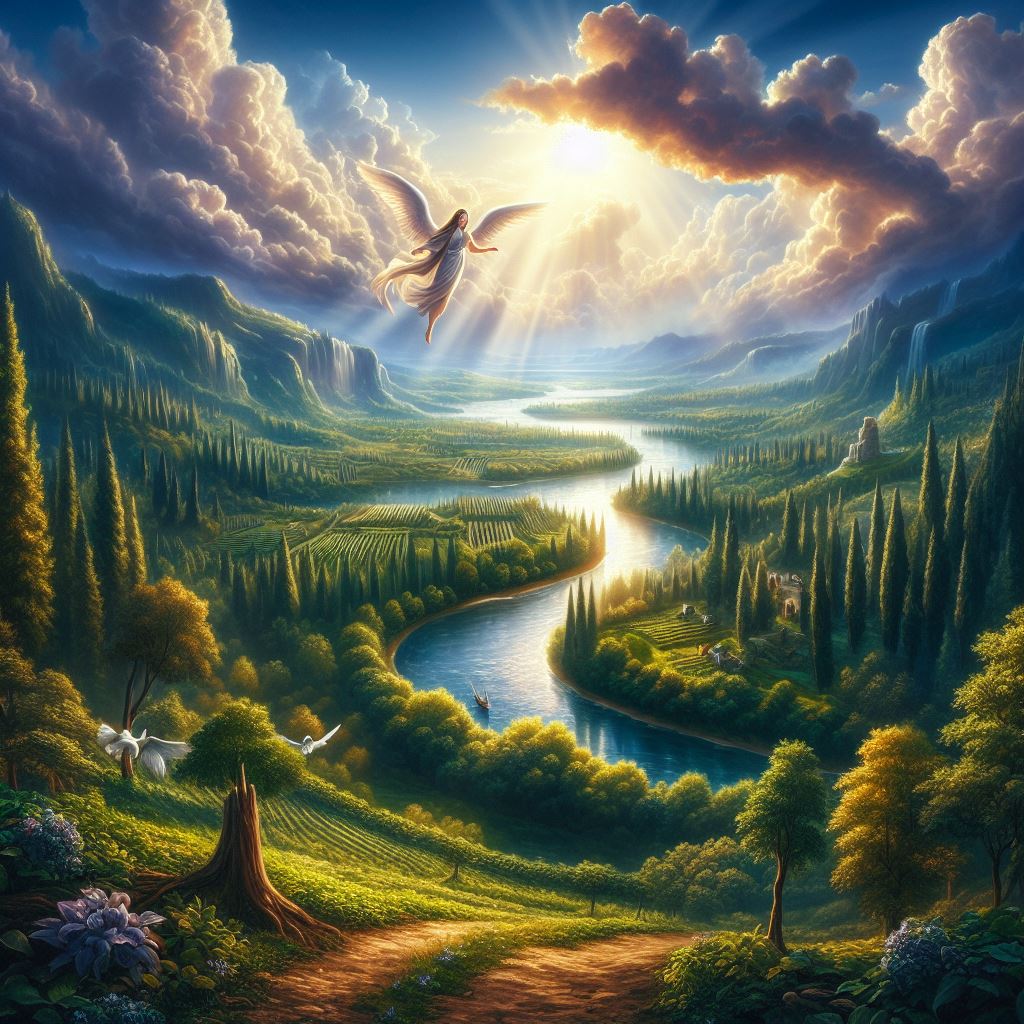 عکس بهشت زیبای خداوند