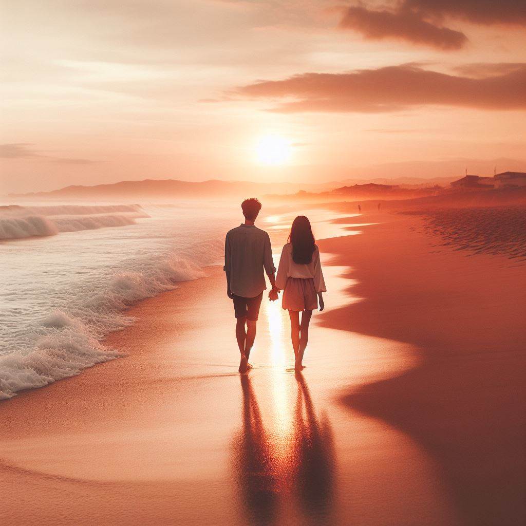 عکس عاشقانه دریا