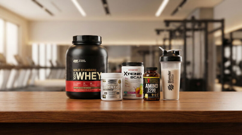 بهترین مکمل برای شروع بدنسازی چیست؟ راهنمای خرید پروتئین، کراتین و آمینو