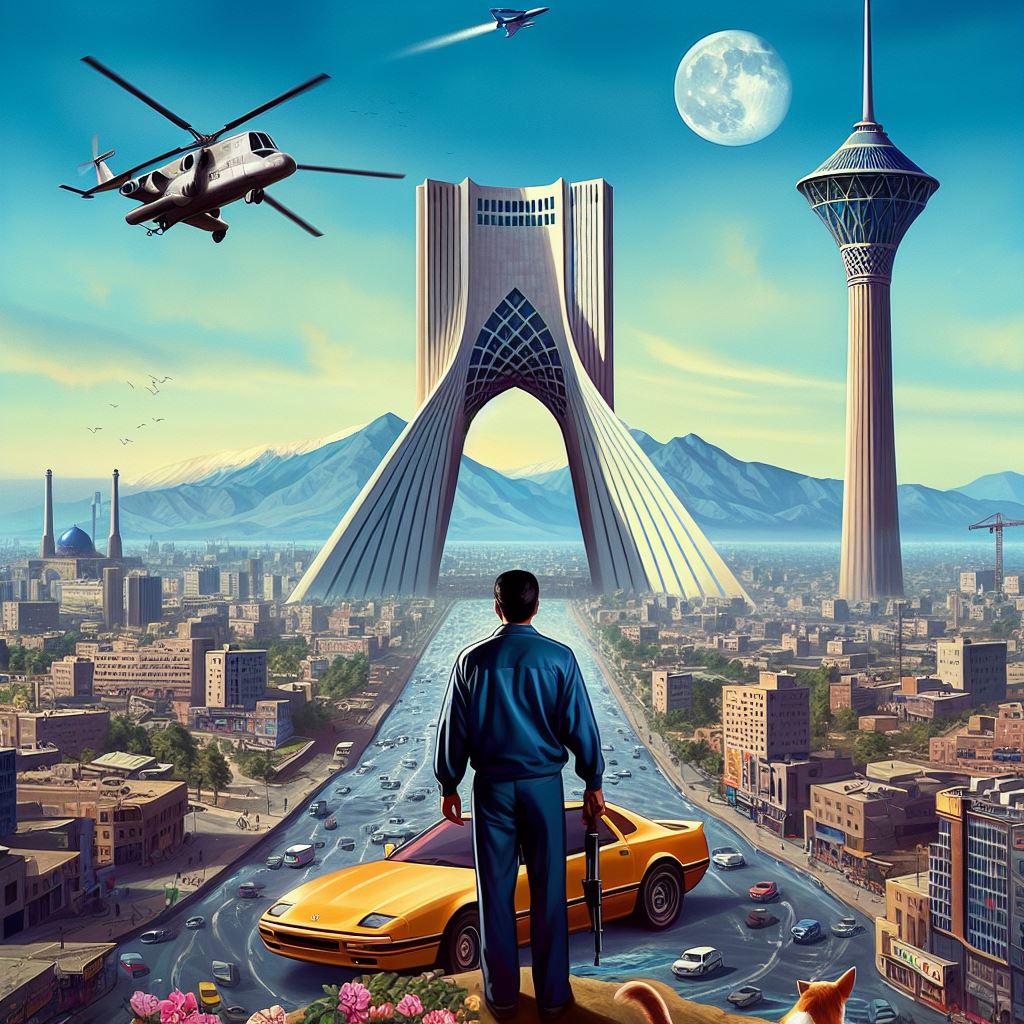 جی تی ای برج میلاد و میدان آزادی